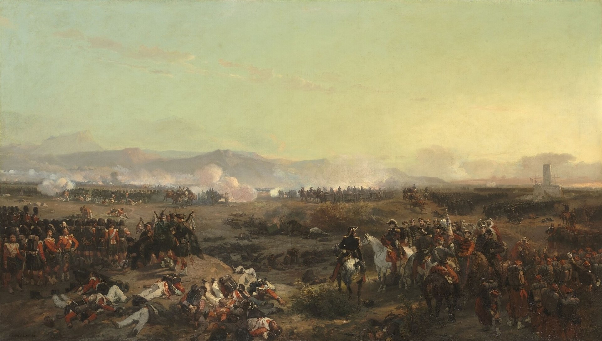 Битва при Альме 20 сентября 1854 года, Эжен-Луи Лами (Версальский дворец, 1855)